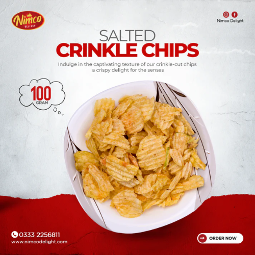 Salted Crinkle Chips